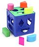 KiddyBuddy Shape Sorter Puzzle Cube Toy - (Color May Vary)