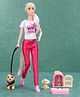 KiddyBuddy Doll with Happy Pet - Height 29 cm (Colour And Accessories May Vary)