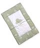 Carerio Pure Cotton Baby Mats With Sweet Dream Cloud Print - Green