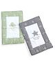 Carerio Pure Cotton Baby Mats With Sweet Dream Cloud and Twinkle Star Print - Multicolour