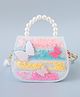Babyhug Sling Bag with Butterfly Design Free Size - White