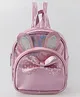 Babyhug Fashion Backpack with Bow Applique Free Size - Dark Pink