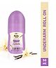 Plum BodyLovin' Vanilla Vibes Deodorant Deodorant Roll-On, 48 Hour Odor Control, with Lactic Acid & Green Tea Extract - Sweet Vanilla Fragrance (100% Vegan)