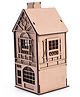 THE ENGRAVED STORE Christmas LED Light Wooden House Rectangular Shaped