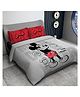Disney by  Sassoon  Digital Printed Cotton Bedsheet with 2 Pillow Covers in 300TC Classic - Grey