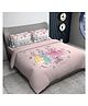 Disney By Sassoon Princess Digital Printed Cotton Bedsheet with 2 Pillow Covers in 300TC