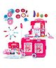 Baybee 2 in 1 Kitchen Set for Kids Portable Pretend Play Little Chef Set Toys for Kids Role Play Cooking Kitchen Set Kids Toys for Girls - Kitchen Set