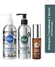 Vilvah store Frizz-free Hair Combo 30 ml + 200 ml + 200 ml