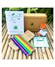 Sow and Grow Brown Box Collection: 10 Seed Pencils + 1 Seed Diary + 1 Seed ball