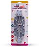 Adore Baby Safety Child Proofing Electrical Socket Cover Set- Pack of 12- Grey