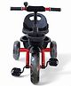 Mekashi Kids Tricycle with EVA Wheels Front Basket & Bell - Red