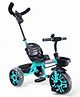 Mekashi Kids Tricycle with Eva Wheels & Parental Handle - Sea Green