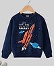 KUCHIPOO Boys Regular Fit Winterwear Sweatshirts-Blue