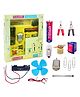 FunBlast Science Experiment Kit with Motor Fan Toy for Kids  Random Color