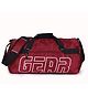 Gear Boxy Duffel Maroon White