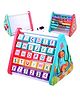 AKN TOYS Multi Function Educational 5 Side Learning Shelf With Triangle Toys Alphabet Blocks  - Multicolor ( Color May Vary)