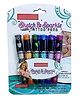 New Pinch Glitter Tattoo Pens for Kids 6 Colors Washable Tattoo Pens (pack of 1)