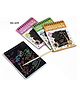 New Pinch Rainbow Art Scratch Paper Book Sheets With Stylus Black Pack of 3 - 8 Sheets