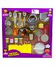 New Pinch 26 pcs My Sweet Kitchen Pretend Play Cooking Set for Kids - Multicolor Miniature Toy Set for Girls Kids