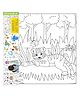Clapjoy Reusable Doodle Art Roll Jungle Theme - 2 m