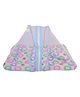 Kwitchy New Born Baby Bedding Set Cotton Mattress with Mosquito Net - Blue
