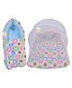 Kwitchy Baby Bedding Set New Born Mattress with Mosquito Net & Sleeping Bag Combo - Blue