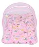 Kwitchy New Born Baby Bedding Set Mattress with Mosquito Net -Pink