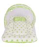 Kwitchy Baby Bedding Set New Born Mattress with Mosquito Net - Green