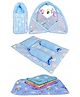 Kwitchy Baby Complete Sleeping Essentials All in One Bedding Combo Set -  Blue