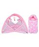Kwitchy Infant Born Born Baby Bedding Set Mattress with Net & Sleeping Bag Combo - Pink