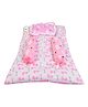 Toddylon Baby Bedding Set New Born Gaddi with Pillows - Pink
