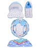 Toddylon New Born Baby Bedding Combo Set - Blue