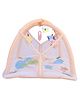 Toddylon Baby Bed with Mosquito Net New Born Bedding Set - Orange