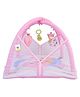 Toddylon Baby Bed with Mosquito Net New Born Bedding Set - Pink