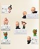 Zyozi Boss Baby Wall Sticker | Boss Baby Theme Wall Stickers for Decorations - Pack of 9