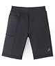 Pine Active Super Stretch & Breathable Knee Length Cycling Shorts - Black