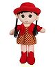 DearJoy Cap Rag Doll - Red - 40 cm