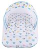 DearJoy Cotton Baby Bedding Set with Mosquito Net - Blue
