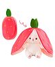 DearJoy Rabbit in Strawberry Soft Toy