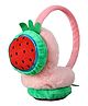 SYGA Winter Fashion Cute Plush Earmuffs Watermelon Cartoon Design Free Size
