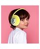 SYGA Children's Fashion Winter Yellow Cute Cartoon Design Cold Protection Plush Velvet Earmuffs Free Size