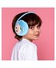 SYGA Children's Fashion Winter Blue Cute Cartoon Design Cold Protection Plush Velvet Earmuffs Free Size