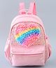 Pine Kids Fashion Backpack with Heart Design - Pink