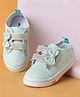 Cute Walk by Babyhug Casual Shoes with Bow Applique- Blue