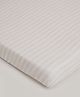 Baby Jalebi Beige & White Fitted Cot Sheet