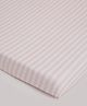 Baby Jalebi Pink & White Fitted Cot Sheet