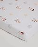 Baby Jalebi Up in the Clouds Fitted Cot Sheet