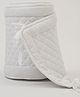 Baby Jalebi Cot Bumper - White