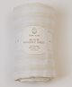 Baby Jalebi Beige stripes Organic Muslin Swaddle - Beige