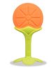 Chinmay Kids Water Filled Baby Teether BPA Silicone Pack of 1 (0-24 Month) Teether (Orange)